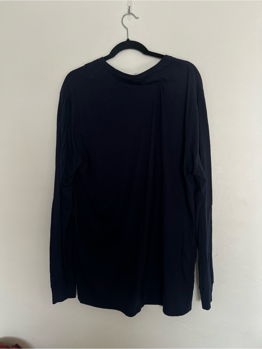 New England Patriots Navy Long Sleeve Tee - Picture 2 of 4